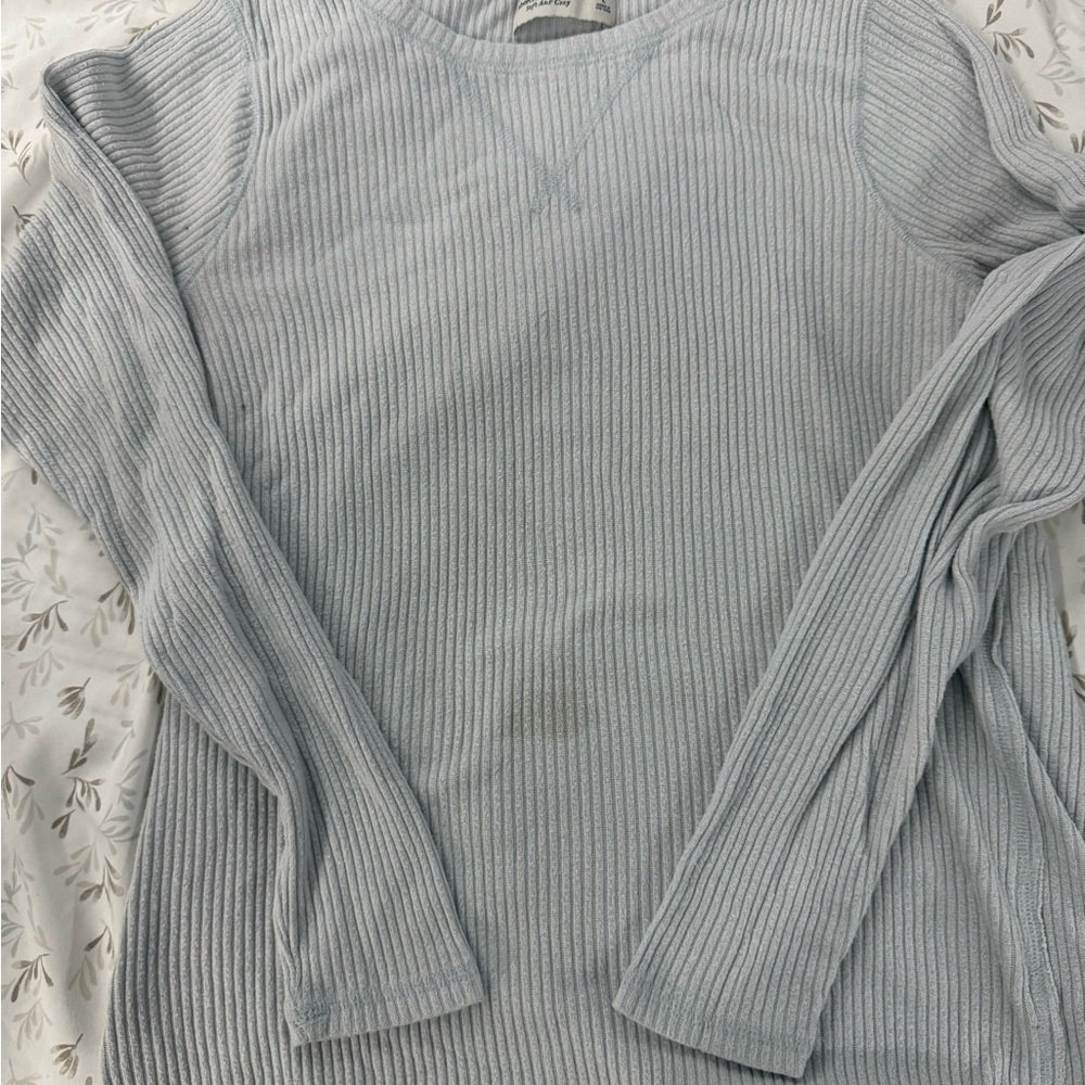 Abercrombie & Fitch Soft Ribbed Knit Top